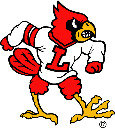 Louisville Cardinals 1980-2000 Primary Logo iron on paper